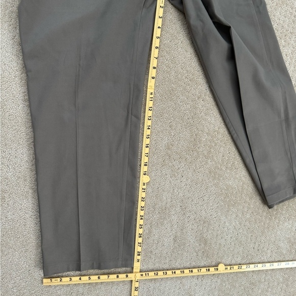 LEE (No Iron) Men’s Brown Relaxed Fit 100% Cotton Dress Pants-Size 40 X 30 - Picture 9 of 9